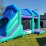 New Blue & Green Obstacle Course 27ft — photograph 1