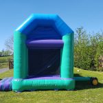 Blue Green Obstacle Course Donegal Bouncy Castles