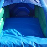 Blue Green Obstacle Course Donegal Bouncy Castles
