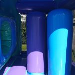 Blue Green Obstacle Course Donegal Bouncy Castles