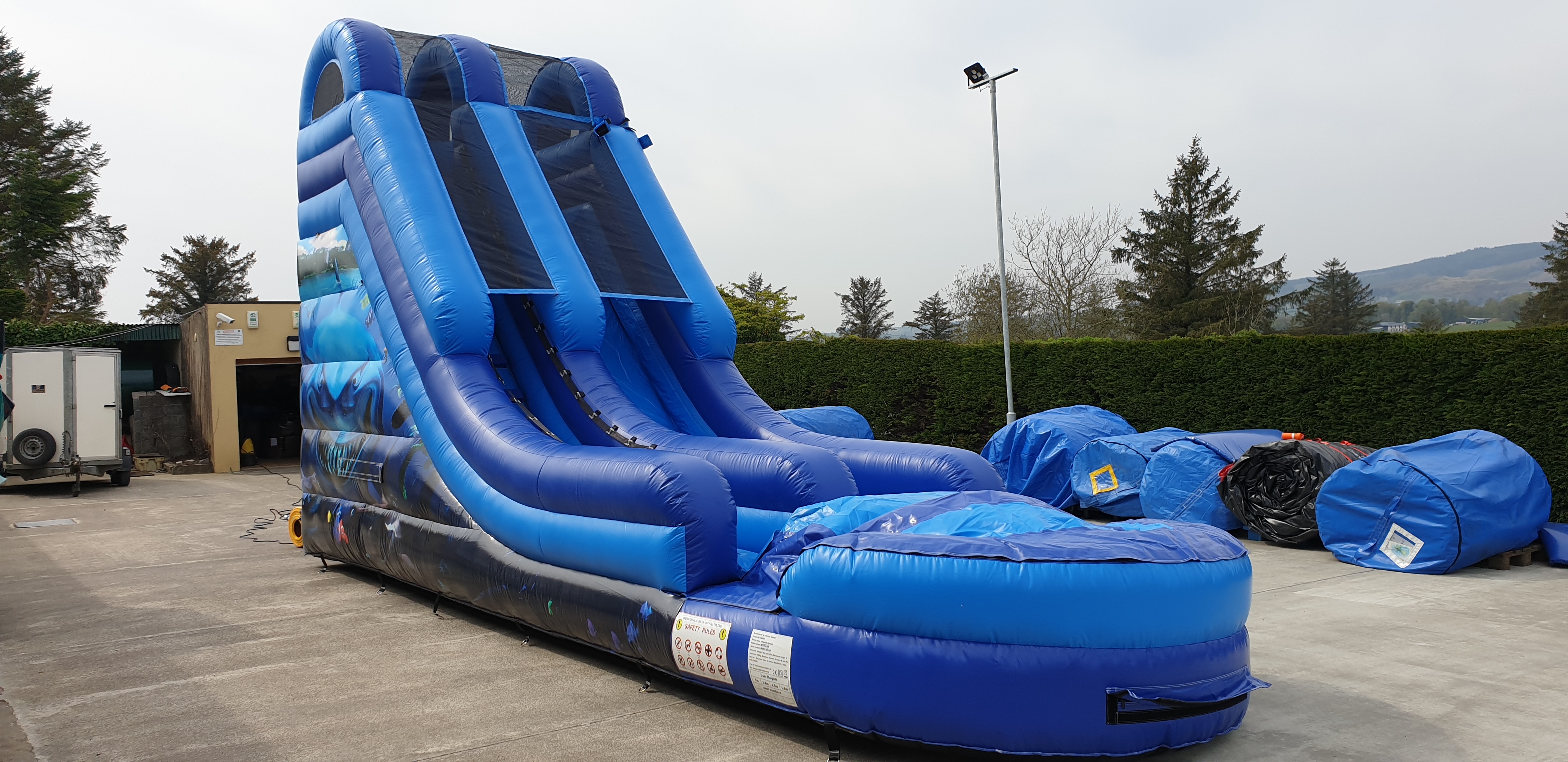 The NEW Water Slide The Bouncy Castle Company