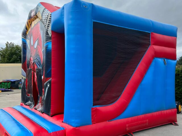 Spider Man Castle The Bouncy Castle Company (3)